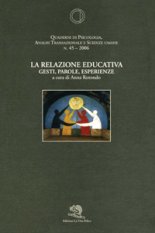 La relazione educativa. Gesti, parole, esperienze