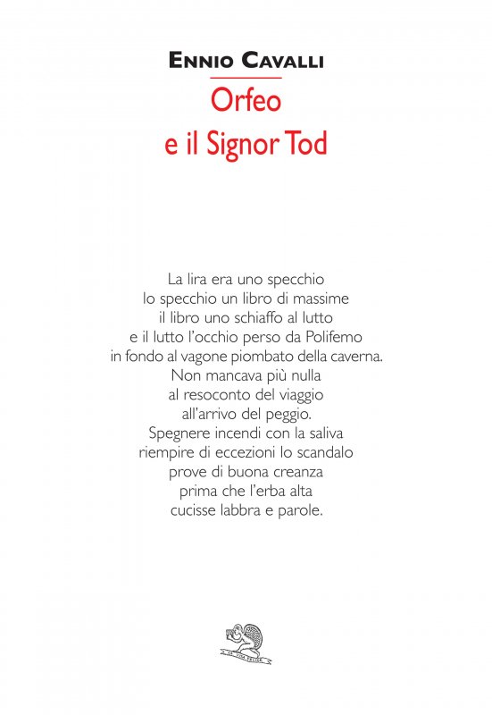 Orfeo e il Signor Tod