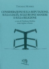 Considerazioni sulla reputazione, sulla lealtà, sulle buone maniere e sulla religione