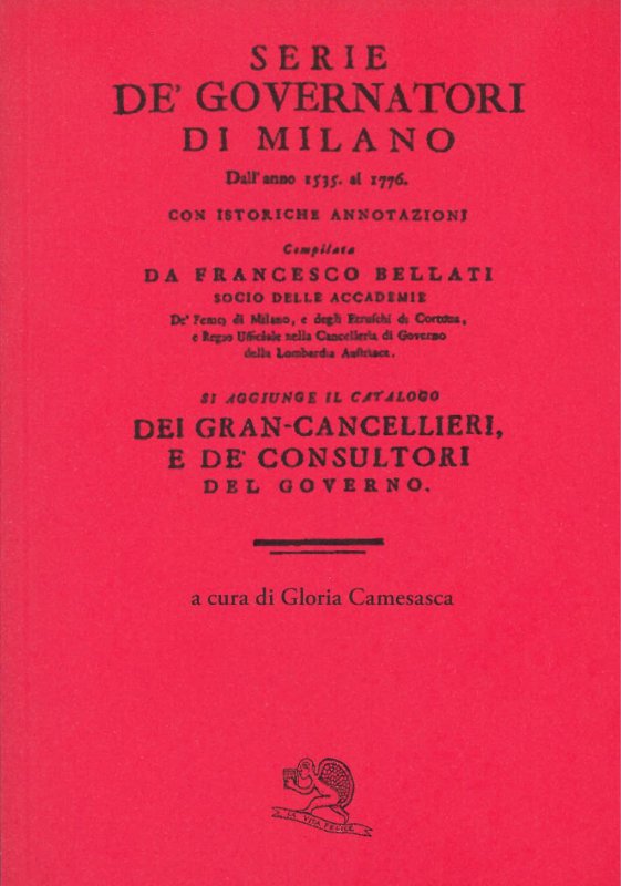 Serie de’ Governatori di Milano