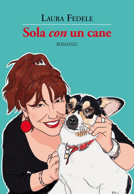 Sola con un cane