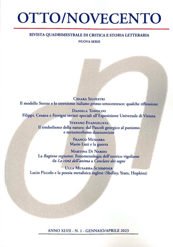 Otto/Novecento ANNO XLVII - N. 1/2023