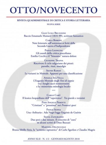 Otto/Novecento - ANNO XLII N. 1-2/2018