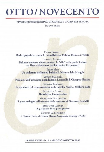 Otto/Novecento - ANNO XXXII N. 2/2008
